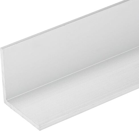 4 FT - 2" x 1/16" Clear Anodized Aluminum Angle 6063 Alloy T-6 Temper in Saudi Arabia