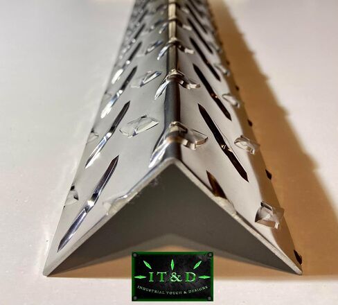 (2" x 2" x 36") Aluminum Diamond Plate Angle Wall Edge Corner Protector Guard Angle .063 16 Gauge in Saudi Arabia