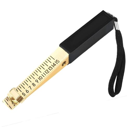 Fire Door Gap Gauge,Fire Door Gap Gauge Checker Tool,Metal Door Gap Measuring Tool,Door Undercut Measure with 0.5mm Precision for Measure Fire Door Clearance,House Inspection,Thickness Measurement in Kuwait