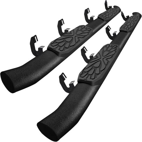 3.5 Inch Running Boards Compatible with 2015-2025 Ford F150 Crew Cab. F150 Step Bars and Carbon Steel Side Steps Nerf Bars. in Saudi Arabia