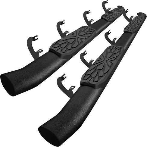 3.5 Inch Running Boards Compatible with 2015-2025 Ford F150 Crew Cab. F150 Step Bars and Carbon Steel Side Steps Nerf Bars. in Saudi Arabia