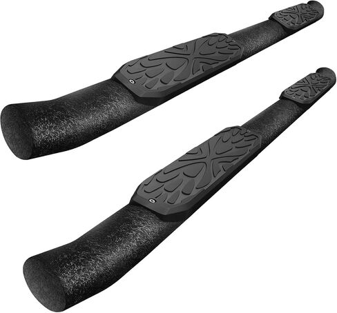 3.5 Inch Running Boards Compatible with 2015-2025 Ford F150 Crew Cab. F150 Step Bars and Carbon Steel Side Steps Nerf Bars. in Saudi Arabia