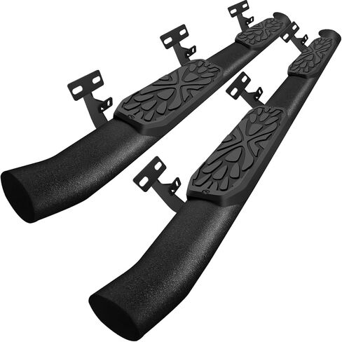 3.5 Inch Running Boards Compatible with 2015-2025 Ford F150 Crew Cab. F150 Step Bars and Carbon Steel Side Steps Nerf Bars. in Saudi Arabia