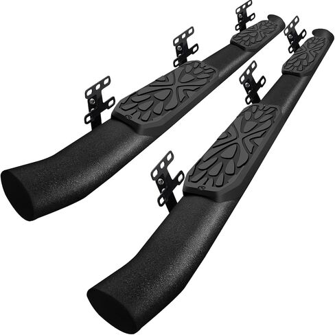 3.5 Inch Running Boards Compatible with 2015-2025 Ford F150 Crew Cab. F150 Step Bars and Carbon Steel Side Steps Nerf Bars. in Saudi Arabia