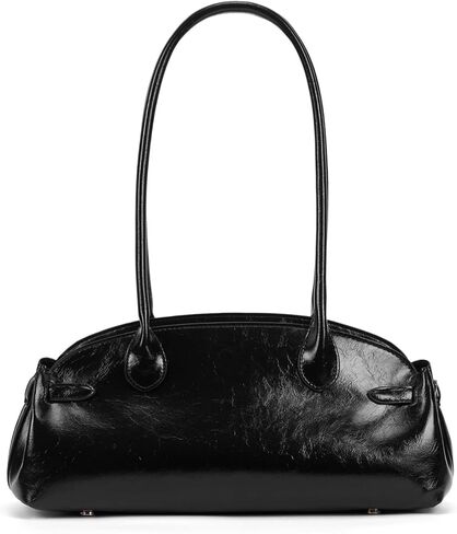 Shoulder Bags for Women Faux Leather Handbag Trendy Designer Shoulder Purses Hobo Tote Bag with Zipper in Kuwait