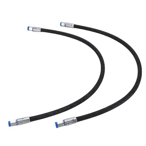 2PCS Excavator Diverter Valve Hoses 1/4in Interface 60MPa 8702PSI Excavator Throttle Valve Hose Replacement in Saudi Arabia