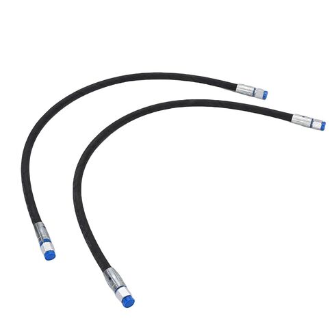 2PCS Excavator Diverter Valve Hoses 1/4in Interface 60MPa 8702PSI Excavator Throttle Valve Hose Replacement in Saudi Arabia