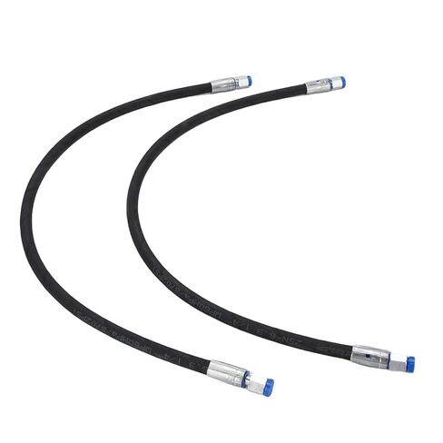 2PCS Excavator Diverter Valve Hoses 1/4in Interface 60MPa 8702PSI Excavator Throttle Valve Hose Replacement in Saudi Arabia
