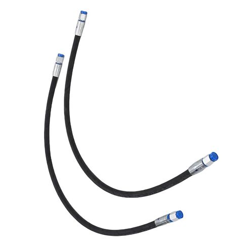 2PCS Excavator Diverter Valve Hoses 1/4in Interface 60MPa 8702PSI Excavator Throttle Valve Hose Replacement in Saudi Arabia