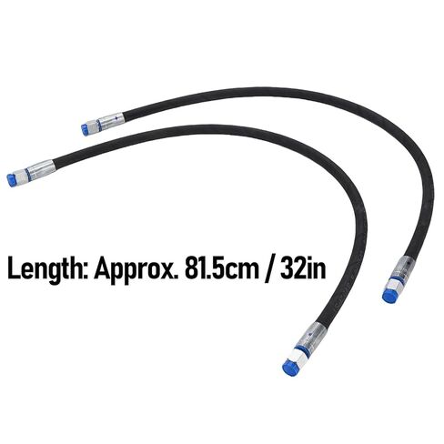 2PCS Excavator Diverter Valve Hoses 1/4in Interface 60MPa 8702PSI Excavator Throttle Valve Hose Replacement in Saudi Arabia