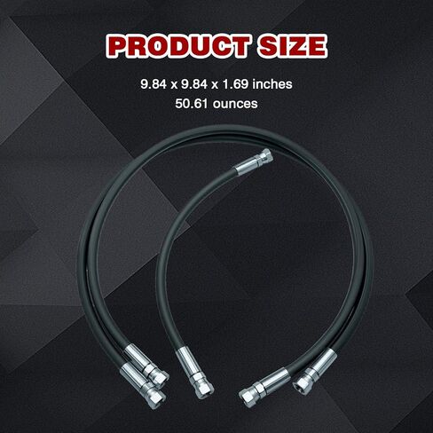 مجموعة خرطوم هيدروليكية لجرافة الثلج شديدة التحمل تناسب فيشر 56591 56592 والغربية 56616 56617 in Kuwait