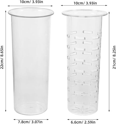 Juice Jar with Acrylic Fruit Infuser and Ice Core 9-Inch Beverage Dispenser for Home Party and Commercial Use in Saudi Arabia