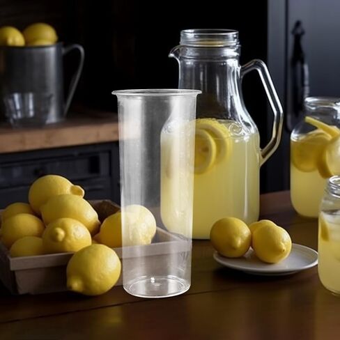 Juice Jar with Acrylic Fruit Infuser and Ice Core 9-Inch Beverage Dispenser for Home Party and Commercial Use in Saudi Arabia