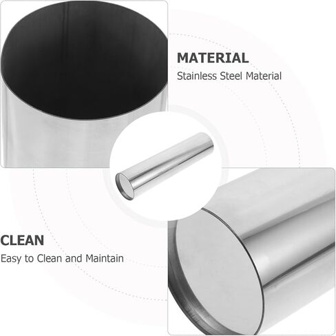 GLEAVI Stainless Steel Beverage Dispenser Ice Tube 10.23X2.40In Cooling Core for Buffet Catering Cold Drinks Beer Party Supplies in Saudi Arabia