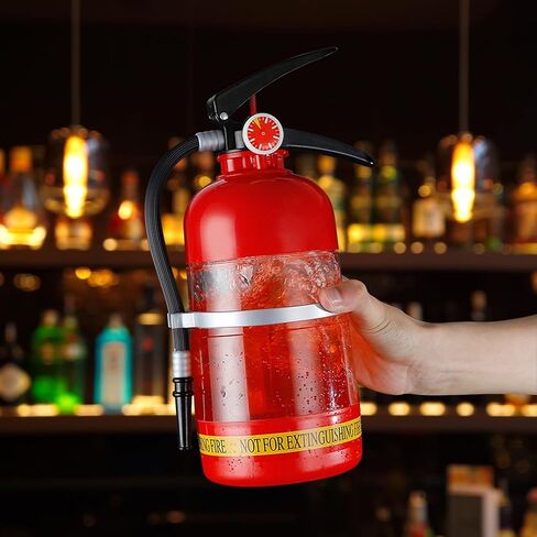 2L Fire Extinguisher Style Beer and Wine Dispenser, Portable Liquor Pump Party Accessory in Saudi Arabia