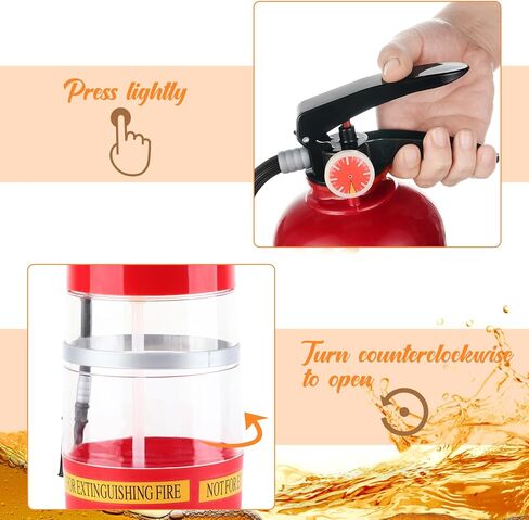 2L Fire Extinguisher Style Beer and Wine Dispenser, Portable Liquor Pump Party Accessory in Saudi Arabia