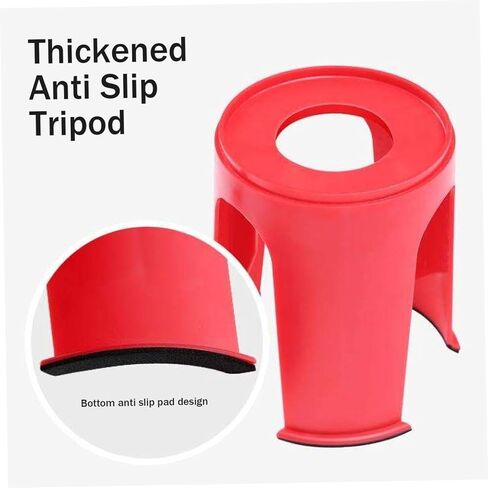 2 PCS 2 Liter Soda Dispenser Inverted Soda Bottle Dispenser Creative Automatic Faucet Simple Switchs for Drinks Kitchen Bar Home Party Drink Tool Red in Saudi Arabia