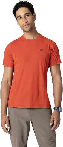 Outdoor Research Men's Echo T-Shirt – Quick Drying & UV Protection Shirt Pebble in Saudi Arabia