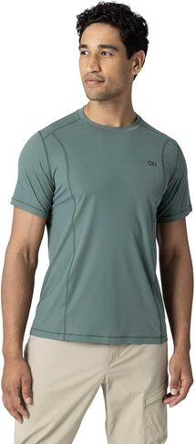 Outdoor Research Men's Echo T-Shirt – Quick Drying & UV Protection Shirt Pebble in Saudi Arabia
