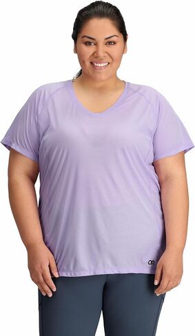 Outdoor Research Men's Echo T-Shirt – Quick Drying & UV Protection Shirt Pebble in Saudi Arabia