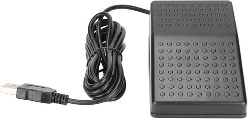 دواسة تبديل القدم USB، لعبة لوحة المفاتيح القابلة للبرمجة، دواسة تبديل قدم واحدة مع واجهة USB A، للكمبيوتر العام in Saudi Arabia