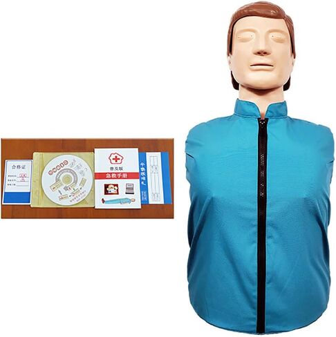 نموذج تعليمي لتدريب الإنعاش القلبي الرئوي، نموذج تدريب احترافي على الإسعافات الأولية لنصف الجسم للبالغين، نموذج طبي لمحاكاة الإنعاش القلبي الرئوي لتعليم المرضى وتعليمهم in Kuwait