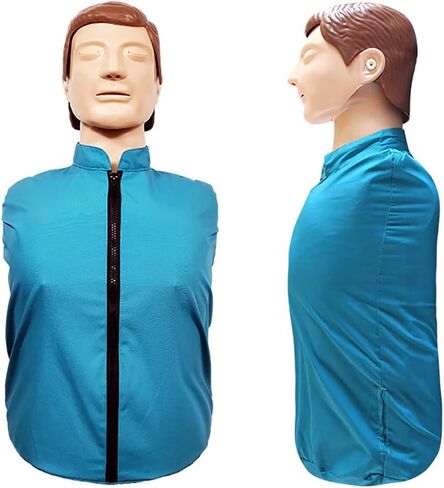 نموذج تعليمي لتدريب الإنعاش القلبي الرئوي، نموذج تدريب احترافي على الإسعافات الأولية لنصف الجسم للبالغين، نموذج طبي لمحاكاة الإنعاش القلبي الرئوي لتعليم المرضى وتعليمهم in Kuwait