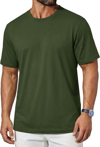 TACVASEN Men's T-Shirts Short Sleeve UPF50+ Mositure Wicking Shirts Lightweight Cooling Crew Neck Tshirt in Kuwait