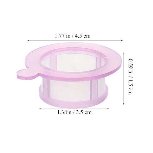Zerodeko 2pcs Disposable Cell Strainers Laboratory Cell Mesh Filters with Frame and Mesh for Science Experiments and Lab Filtration Tools in Saudi Arabia