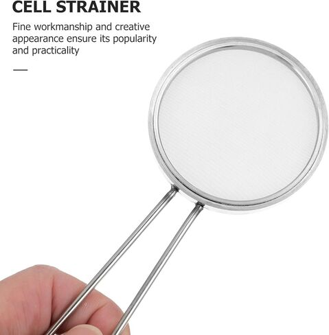 Stainless Steel Mesh Cell Strainer with Handle Laboratory Experiment Tool for Tissue Processing Cell Separation and Filtration in Saudi Arabia