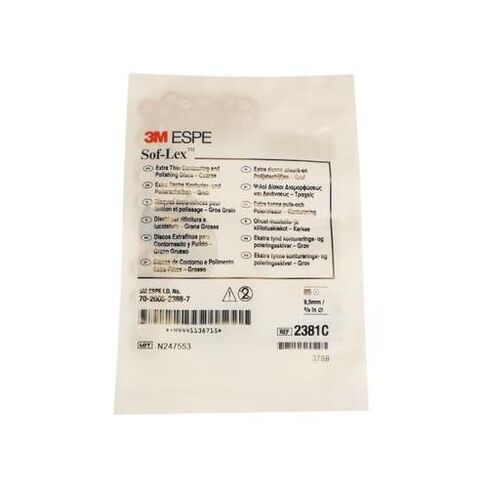 3M ESPE 2381C، أقراص تحديد وتلميع Sof-Lex XT المنبثقة، خشن 3/8 بوصة برتقالي داكن، 85/Bx، لمسة نهائية رفيعة للغاية للأسنان in Saudi Arabia