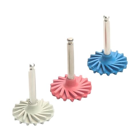 Dental Composite Polishing Wheels Rubber Polisher System Diamond Impregnated Polishing System System Dental Polishing Discs 3-Step System RA Disc 14mm Kit Dentist Tools 6Pcs in Saudi Arabia