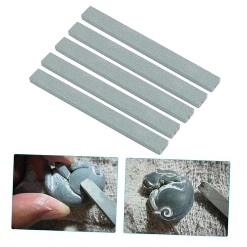 مجموعتان من Artibetter مكونة من 5 قطع من شرائط الصنفرة وعصي تلميع وأحجار طحن متينة للراتنجات البلاستيكية للمساحات الضيقة التي يصعب الوصول إليها للمناطق الحرفية والأعمال الخشبية 5 قطع × 2 in Kuwait