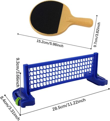 Mini Table Tennis Game Tabletop Ball Game Parent Child Interactive Compact Easy in Kuwait
