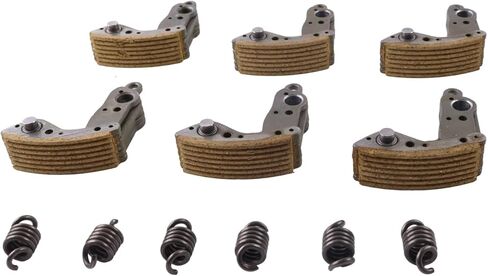 HOLDWELL Clutch Carrier Wet Clutch Shoes 3B4-16620-00-00 3B4166200000 Compatible with Yamaha Grizzly 550 Rhino 700 Viking 700 in Kuwait