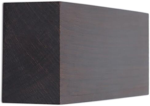 Black Ebony Wood Block 2 Pcs, Fine Open Grain Smooth Surface for Music Instrument Inlay Tool Handles in Saudi Arabia