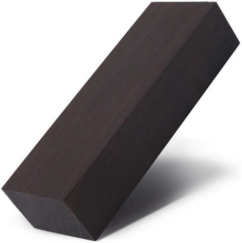 2 Pcs Black Ebony Lumber Natural Wood Timber Tool Handle Plate Blank Wooden Material for DIY Music Instruments Tools in Saudi Arabia