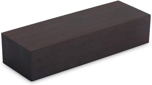 2 Pcs Black Ebony Lumber Natural Wood Timber Tool Handle Plate Blank Wooden Material for DIY Music Instruments Tools in Saudi Arabia