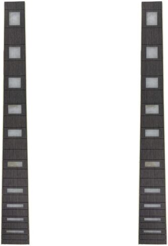 22 Fret Electric Guitar Fretboard 24.75 Inch - 2 PCS Replacement Guitar Fingerboard for Electric Guitar(Block Inlay) in Kuwait