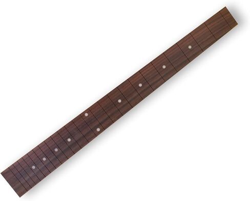22 Fret Electric Guitar Fretboard 24.75 Inch - 2 PCS Replacement Guitar Fingerboard for Electric Guitar(Block Inlay) in Saudi Arabia