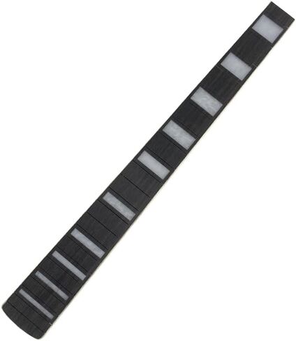 22 Fret Electric Guitar Fretboard 24.75 Inch - 2 PCS Replacement Guitar Fingerboard for Electric Guitar(Block Inlay) in Saudi Arabia