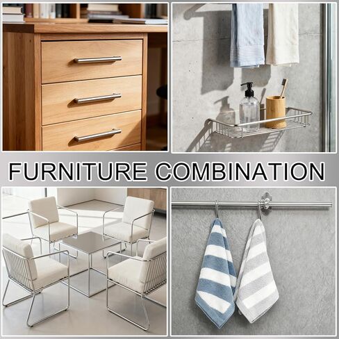 GeilSpace 3/8" OD 304 Stainless Steel Tube, 36 inch Length, Round Metal Weldable Pipe, DIY Industrial Straight Metal Tubing (3/8"OD-36"-2PCS) in Kuwait