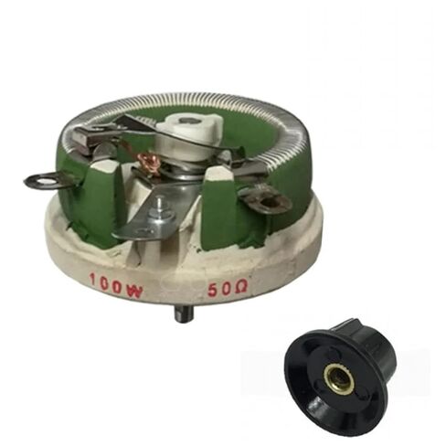 BC1 100W High Power Rotary Rheostat Adjustable Wire Wound Resistor Disc Sliding Variable Resistor (1K) in Kuwait