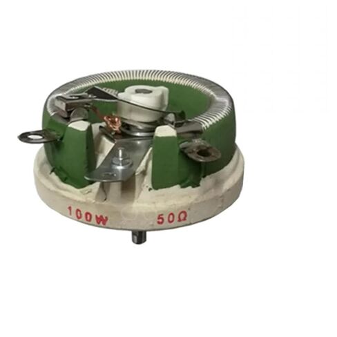 BC1 100W High Power Rotary Rheostat Adjustable Wire Wound Resistor Disc Sliding Variable Resistor (1K) in Kuwait
