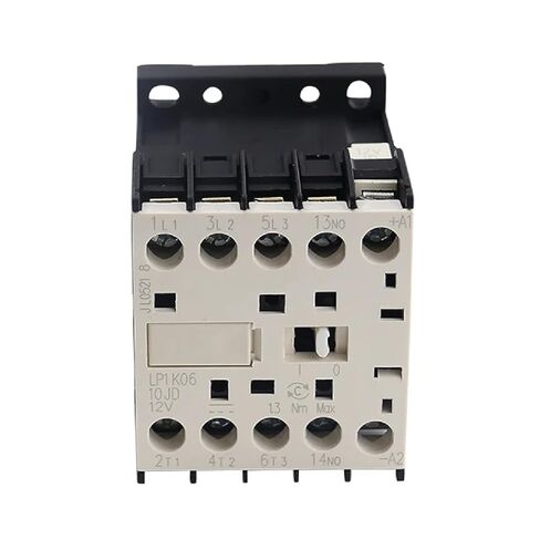 LP1K06 Mini DC Contactor, 220V, 20A Industrial Control Relay, Model LP1K06 10JD, CE Certified, Black and White, 4NO Configuration (0608 48V) in Kuwait