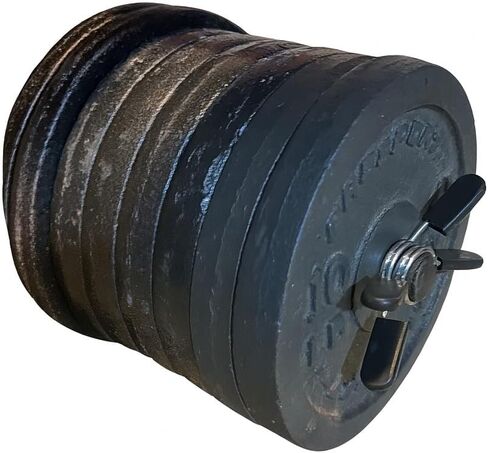 Barbell Collars 1 Inch (Set of 4) – Standard Weight Bar Clamps for Dumbbells & Barbells – Secure Spring Clips for Workout & Fitness Training – 2 Pairs in Saudi Arabia