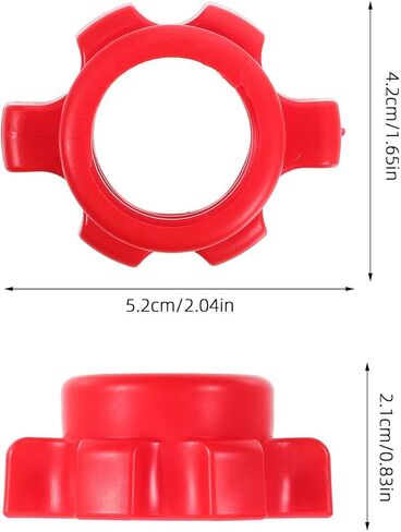 Alasum Dumbbell Locking Nut Screw, Dumbbell Collars Barbell Screw Nut for Standard Weight Lifting Barbells Home Workout and Strength Workout in Saudi Arabia