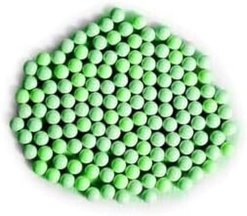 Competition Grade 6mm Green Tracer BBS - Airsoft BBS - 0.25g 3000ct - Non-Biodegradable - Tracer Unit Required - Indoor Use Only - Bright Green for Indoor Use in Saudi Arabia