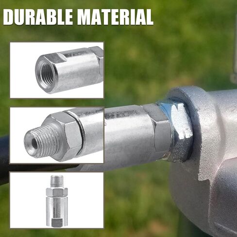 LNL231 1/8" NPT in-Line Grease Hose Swivel, Universal Manual Grease Gun Adapter in Saudi Arabia
