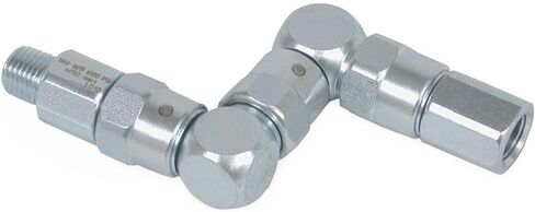 GRACO 202577 - Zinc-Plated Steel Z-Swivel w/Leather Packings, 1/4" NPT(F) x 1/4" NPT(M) in Saudi Arabia